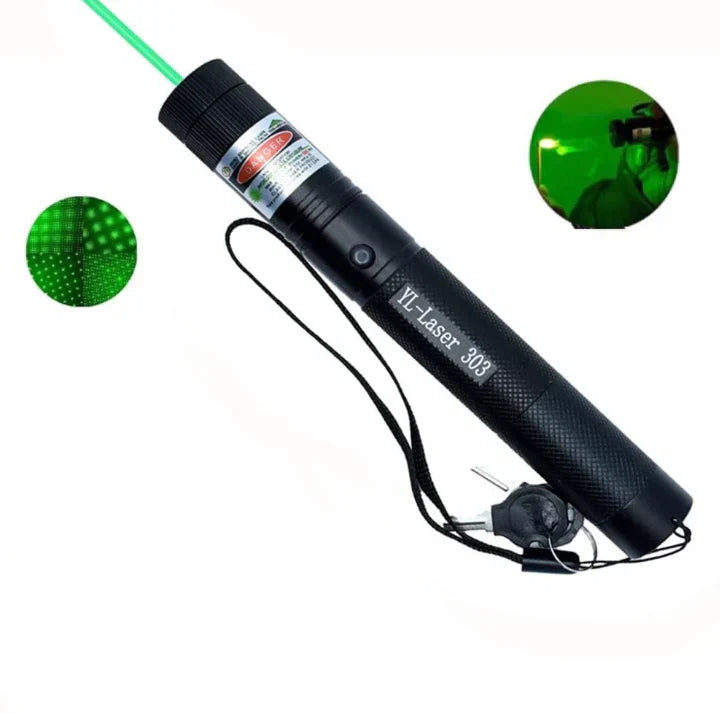 Pointeur Laser de Précision pour les Professionnels - Faisceau Laser Lumineux et Design Ergonomique