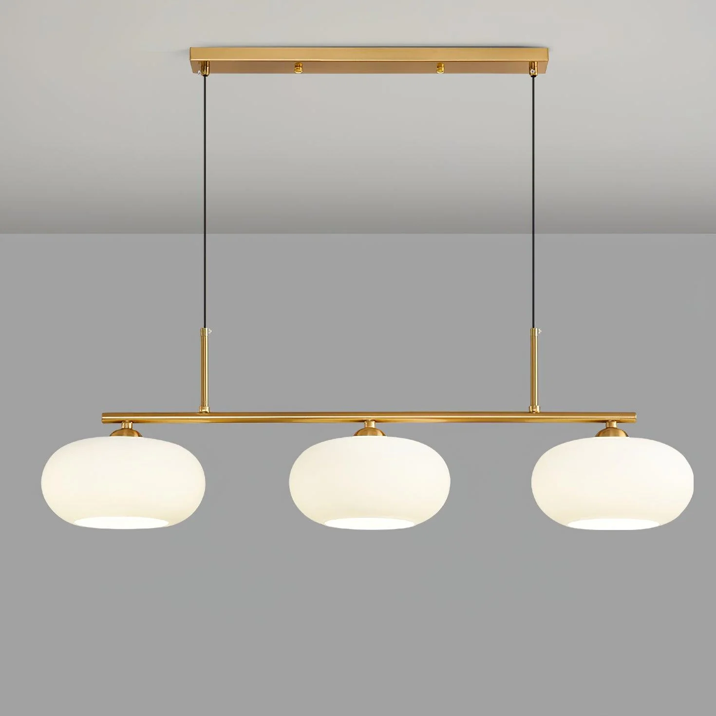 Bauhaus Pendant Lamp with 3 Heads
