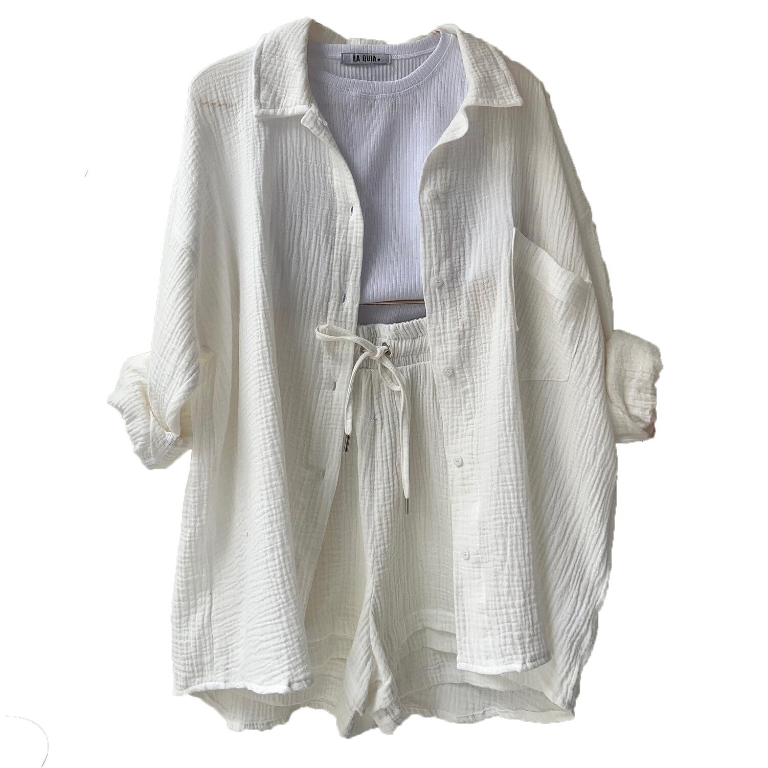 Ensemble coton premium pour femme Sylvie - Qualité supérieure et confort inégalé
