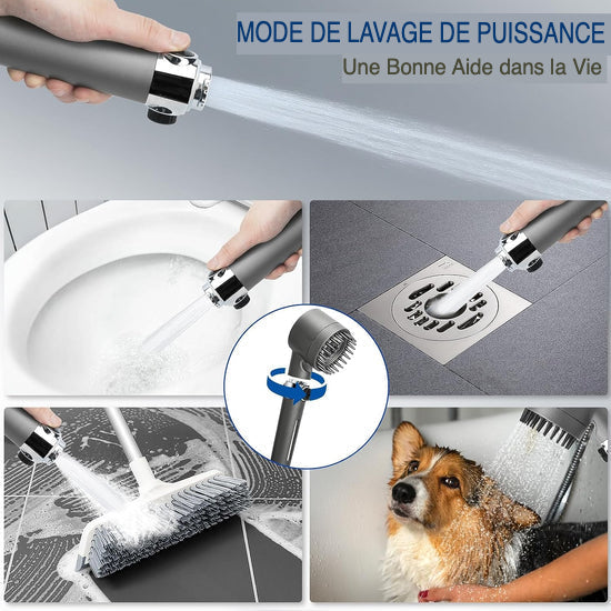 Tête de douche à massage ergonomique pour un confort optimal dog travel bottle le