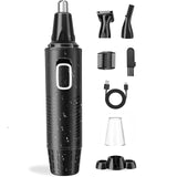 Professional 3-in-1 Rechargeable Nose Trimmer - Multifunction Ears and Eyebrows