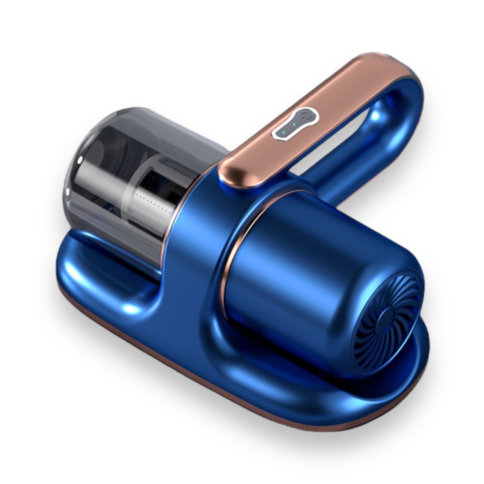 Aspirateur Puissant Sans Fil Bleu - Conception Ergonomique, Technologie UV-C, Assainissement Maison