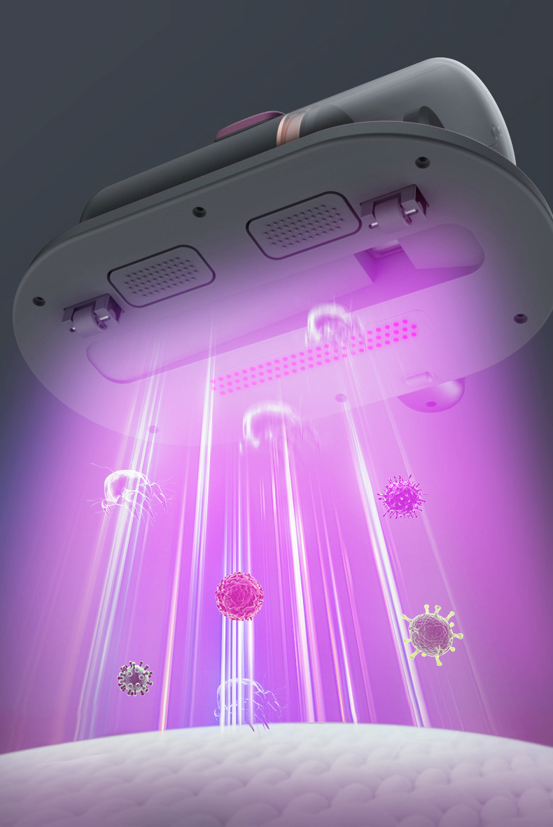 Aspirateur Puissant Sans Fil - Élimine Allergènes, Conception Ergonomique, Technologie UV-C