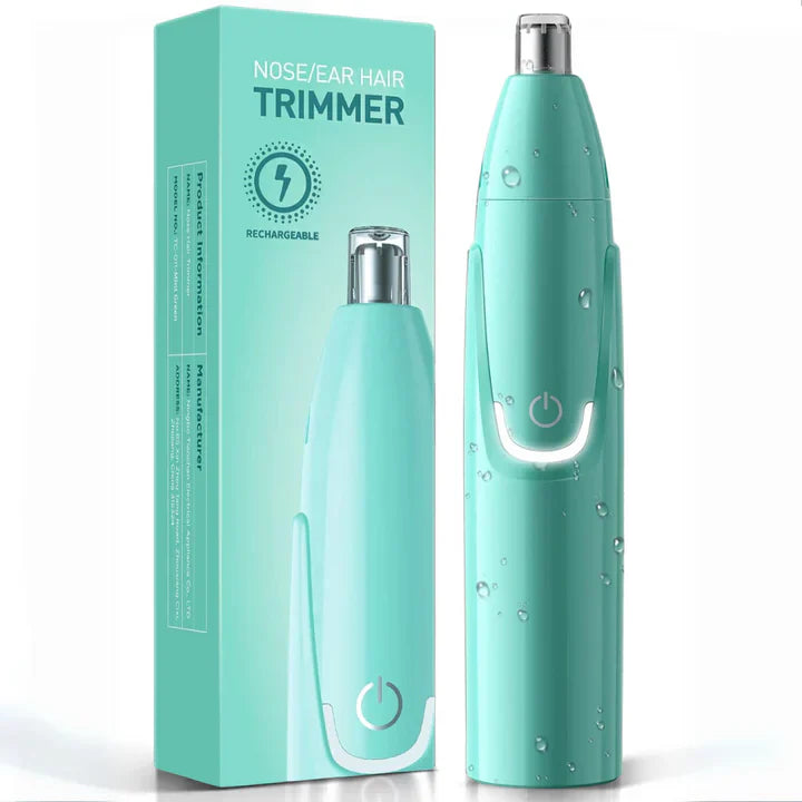 Smart Sensor technology for safe grooming - Nose and Ear Hair Trimmer dog travel