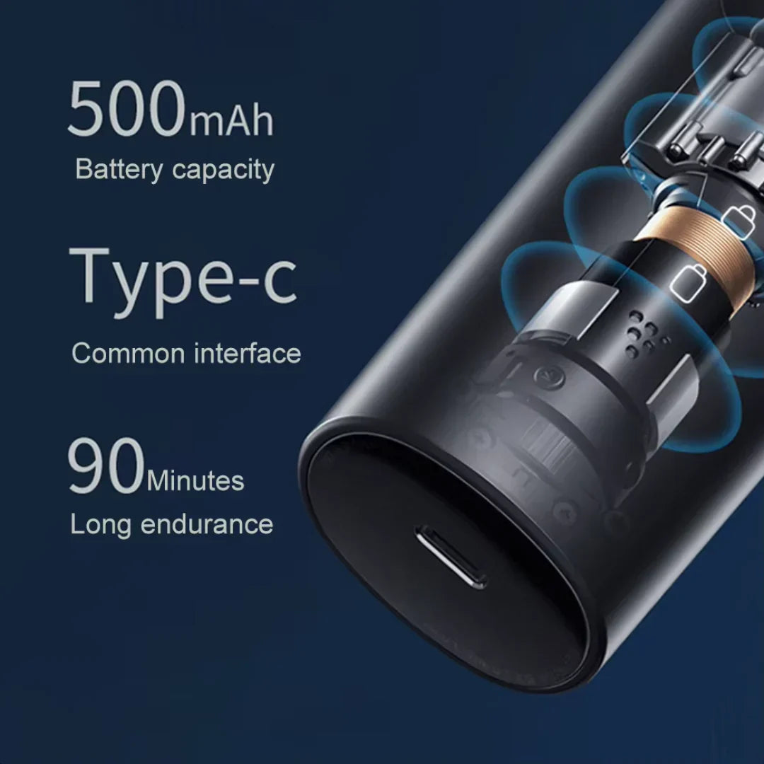 Precision blades for efficient trimming - New Grooming Tool travel bottle lea