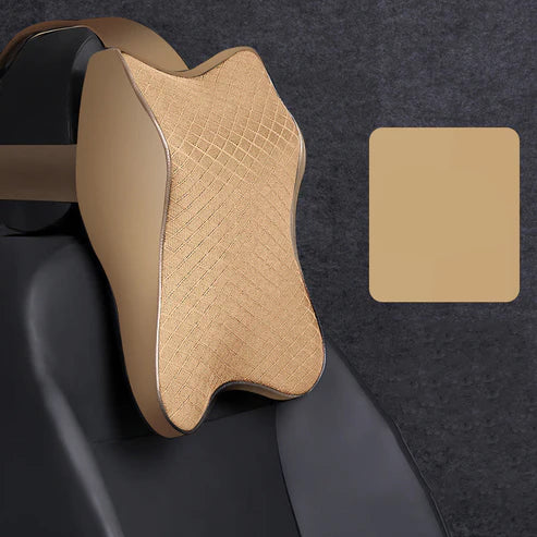 Coussin Appui-Nuque Noir - Soutien Ergonomique pour la Nuque en Voiture dog trave