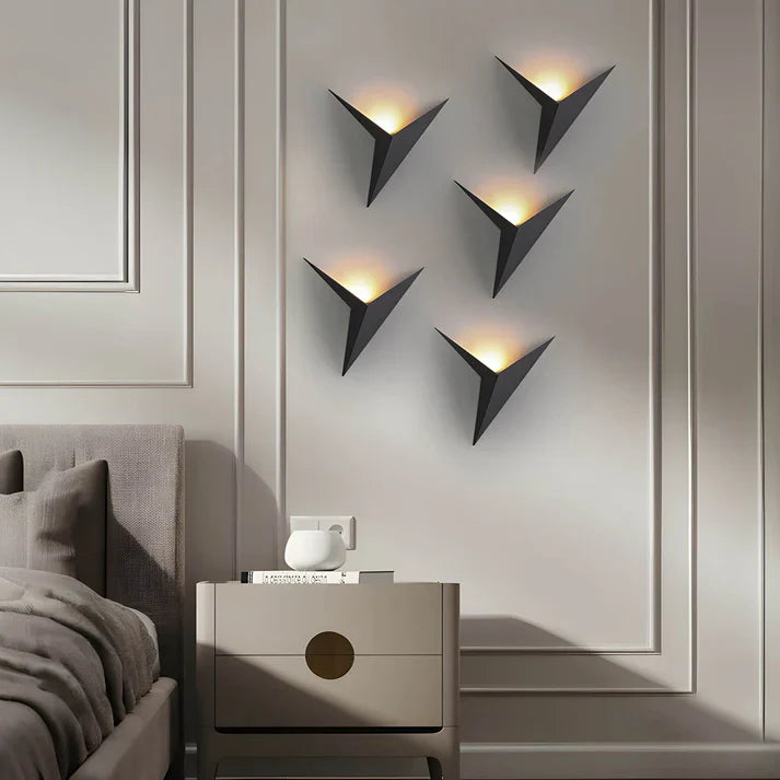 Bird wall sconce