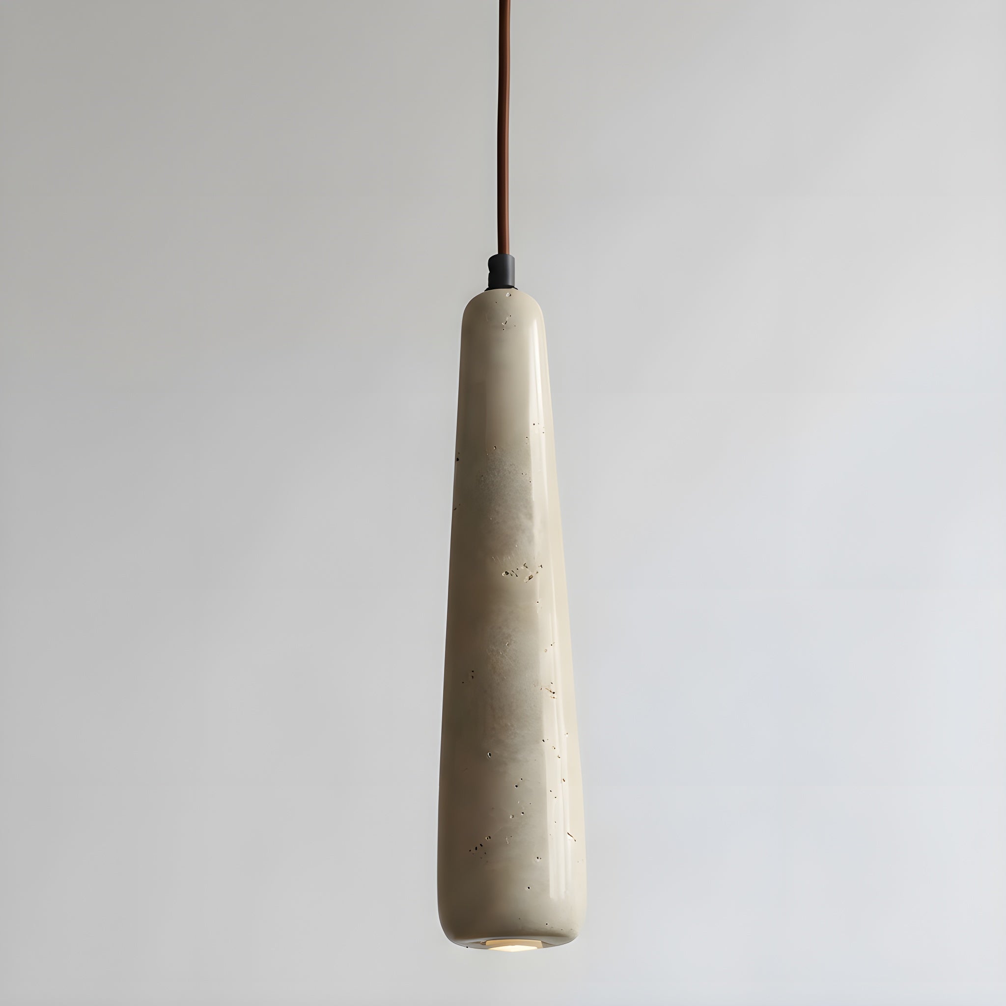 Pendant lamp in the shape of a pencil