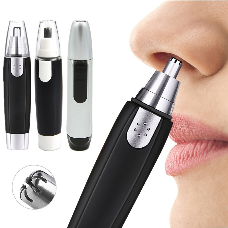 Tondeuse électrique pour nez et oreilles - Coupe poils du nez et des oreilles, design ergonomique