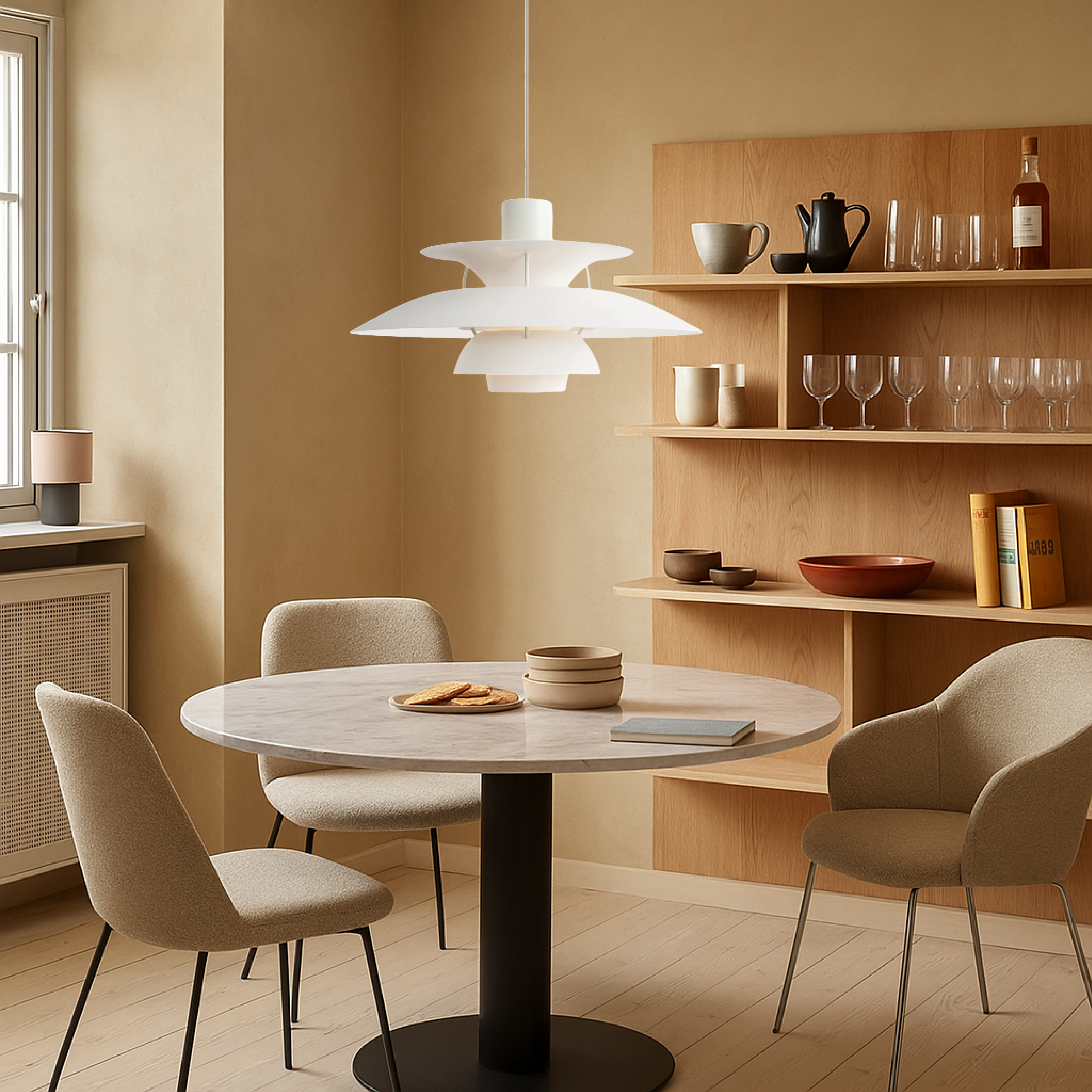 Danish Multilayer Pendant Lamp