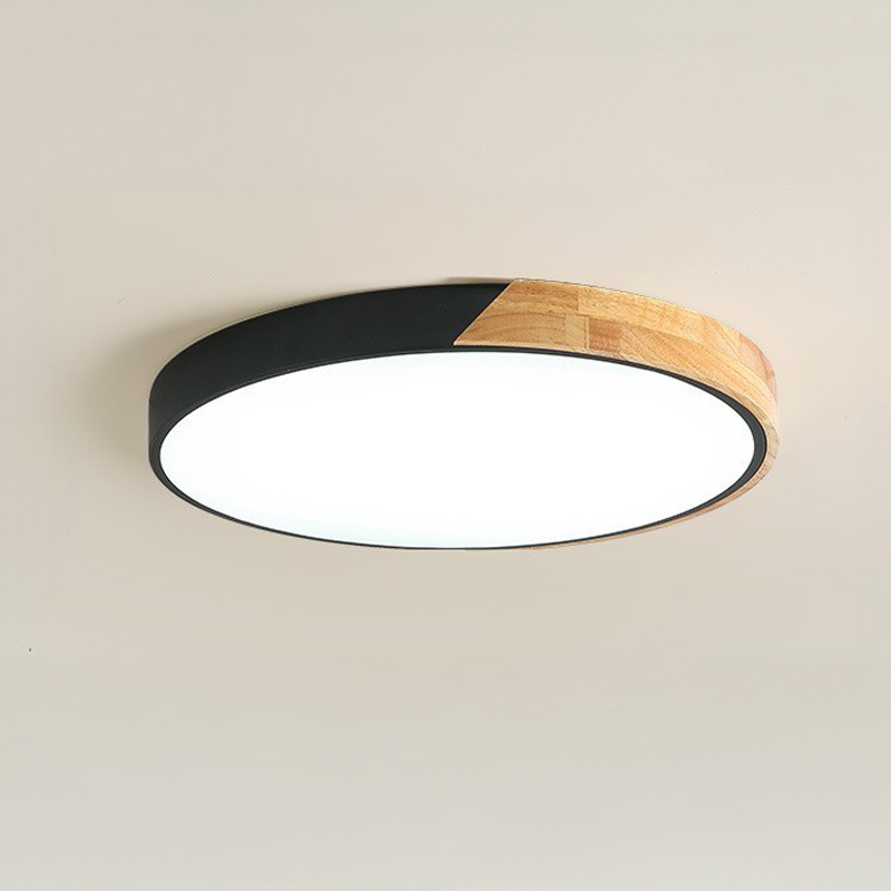 Nordic wooden ceiling light