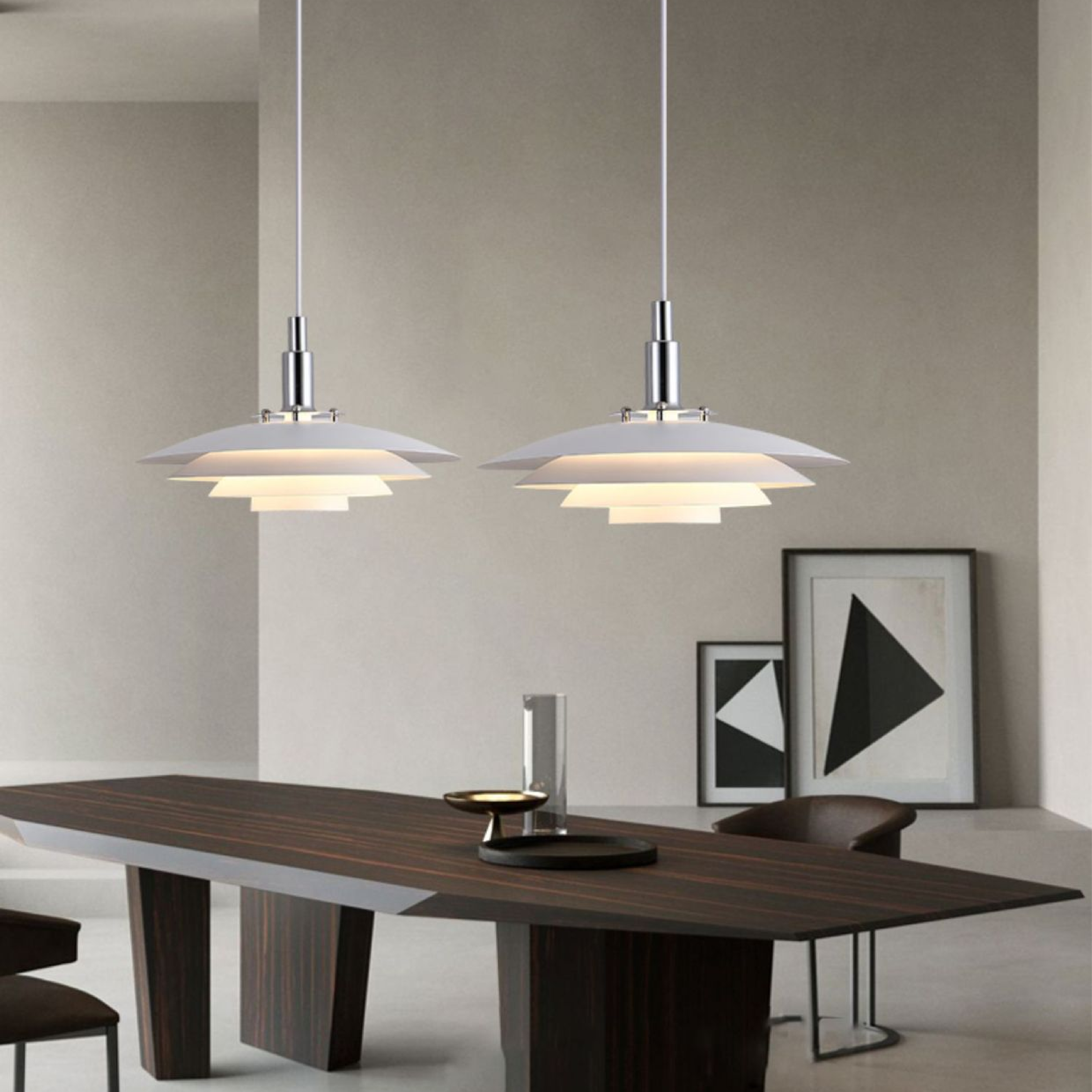 Metal pendant lamp