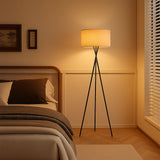Silk floor lamp
