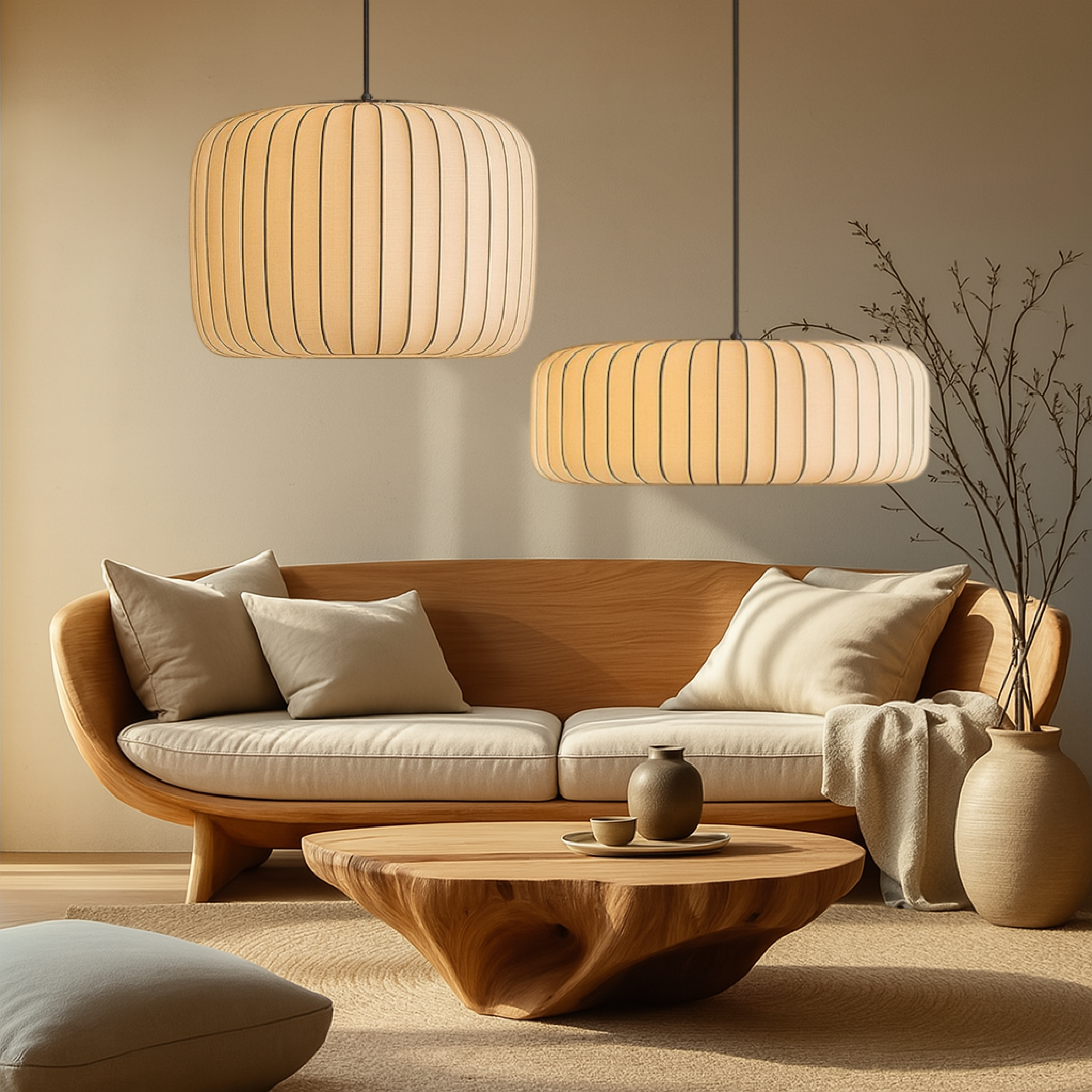 Rendara Silk Pendant Lamp