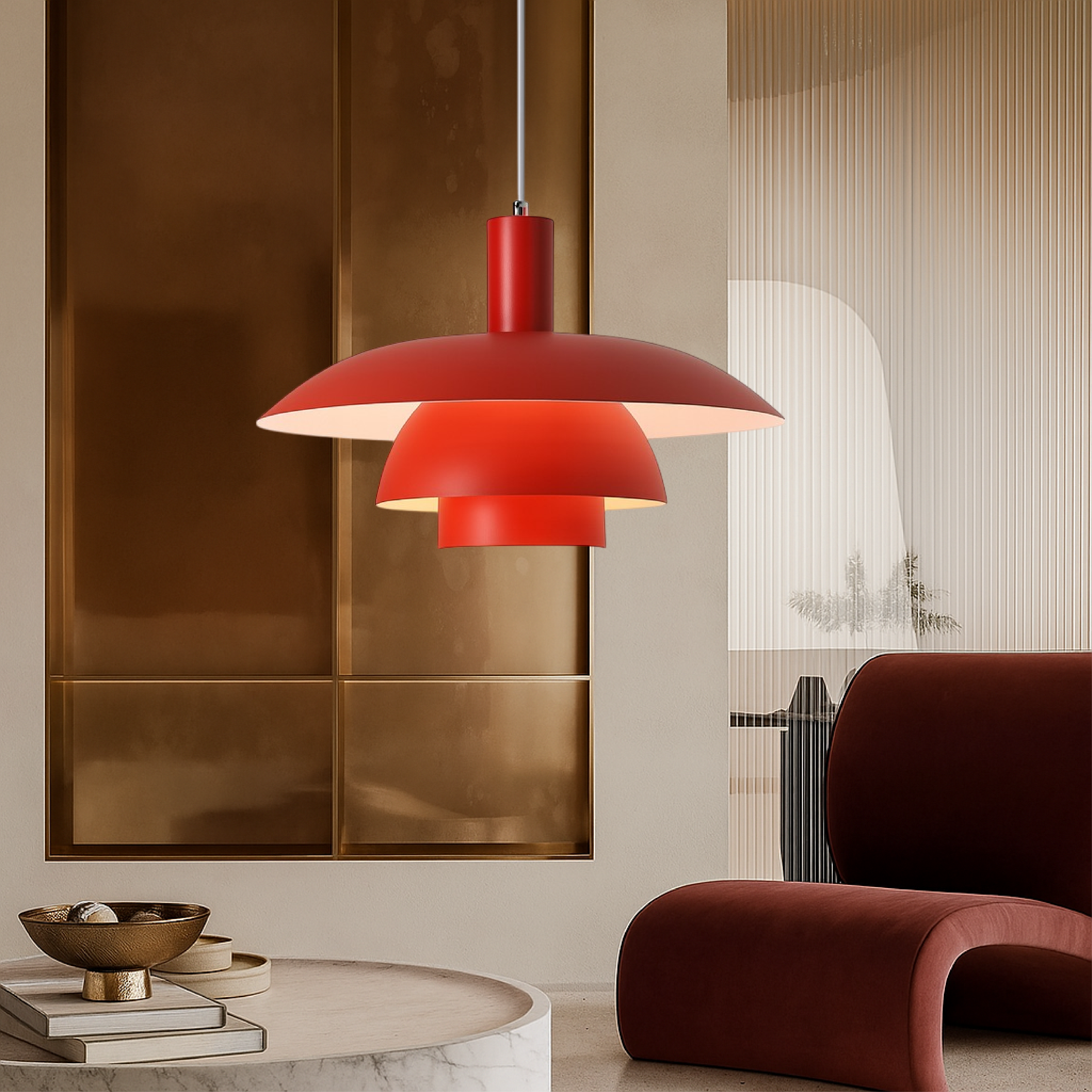 Irda Danish Style Pendant Lamp