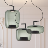 Jaura glass pendant lamp