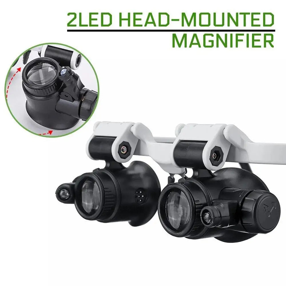 Loupe Led avec Grossissement - Loupe pour DMLA et Usinage Mécanique dog travel bo
