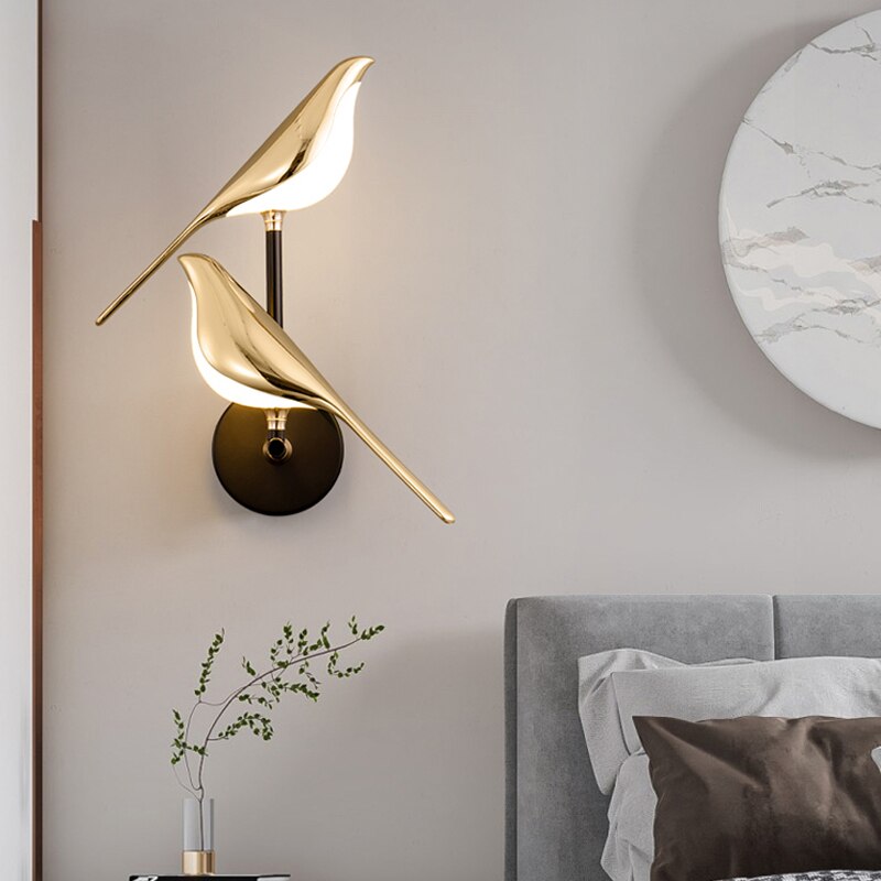 MrBird's Modern Bird-Shaped Wall Applique