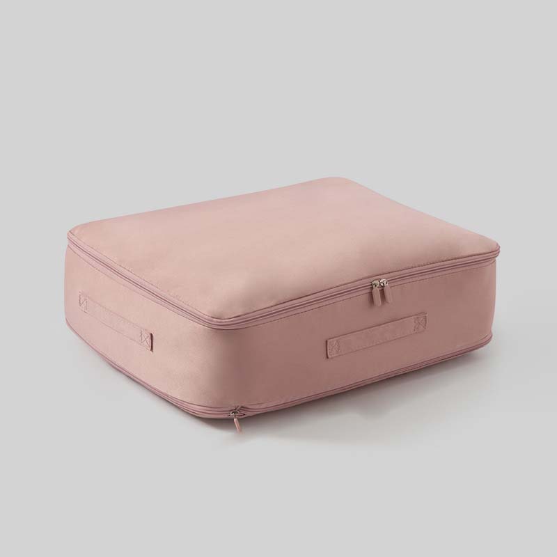 Sac de Rangement par Compression Peu Encombrant Rose - Gain de Place et Organisation Maison | Kolibrin