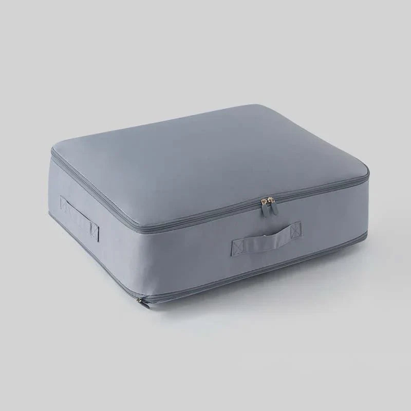 Sac de Rangement par Compression Peu Encombrant Gris - Gain de Place et Organisation Maison | Kolibrin
