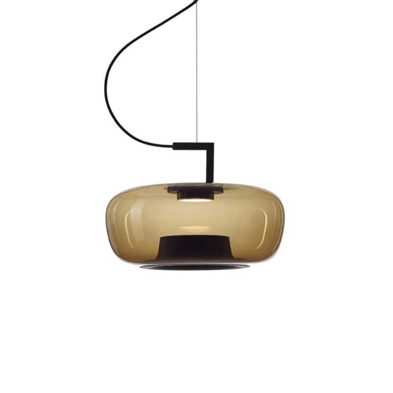 Jaura glass pendant lamp